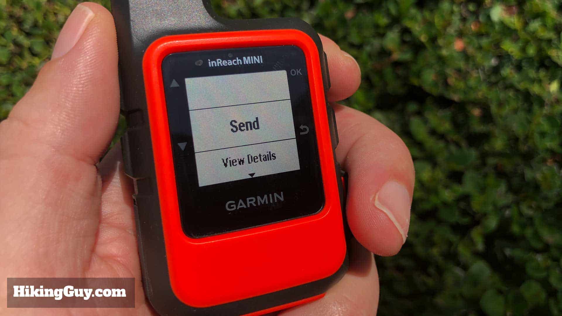 Inreach Mini Preset Send