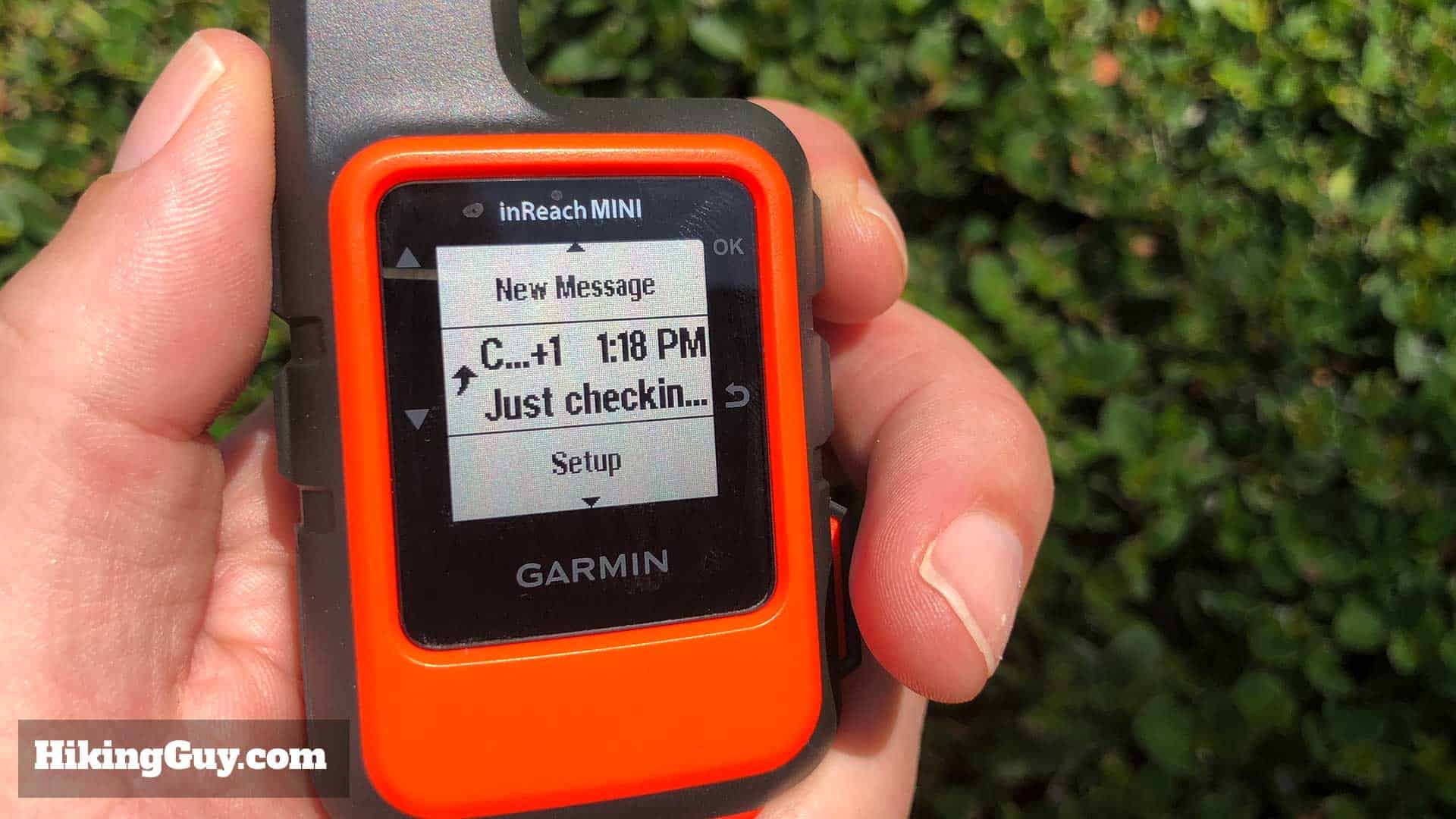 Inreach Mini Send Status