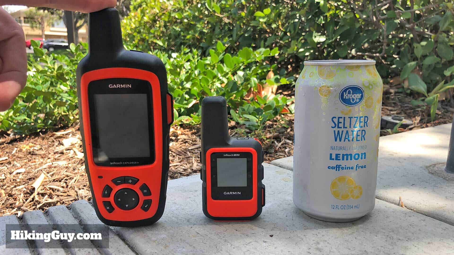 Inreach Mini Size Comparison
