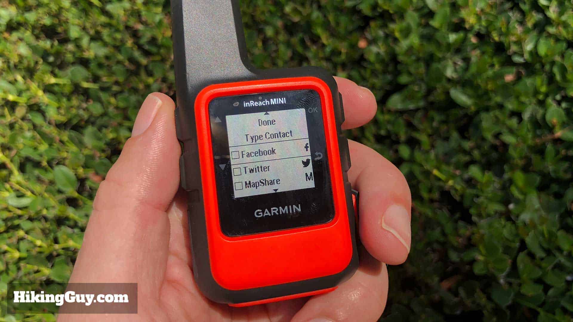 Inreach Mini Social Post