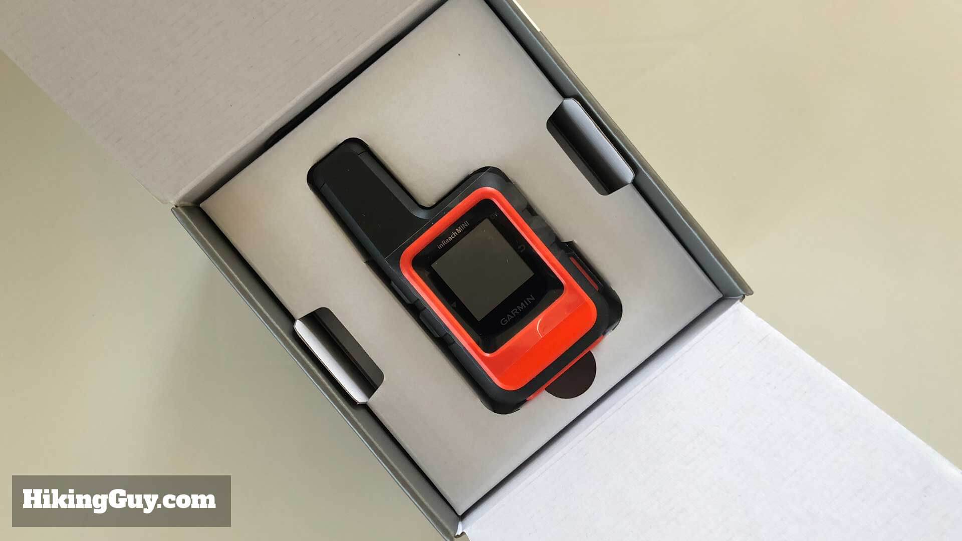 Inreach Mini Unboxing Open