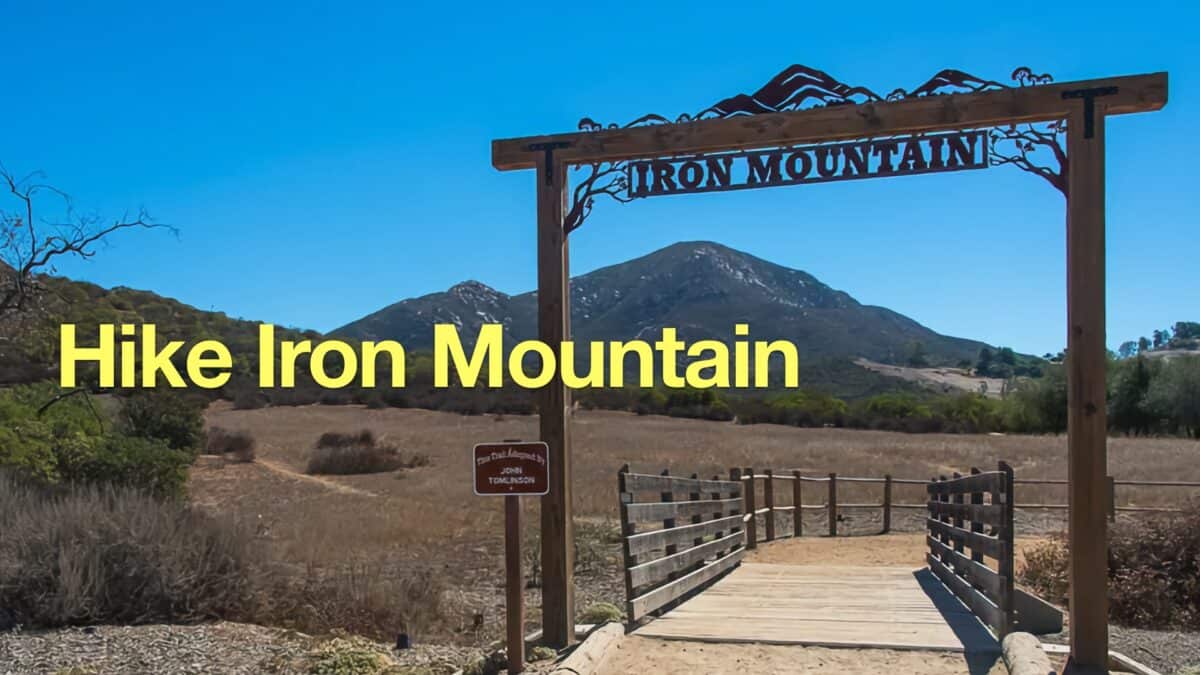 Hike Iron Mountain (San Diego)