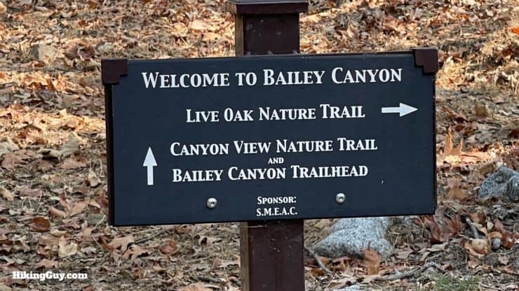 Jones Peak Bailey Canyon Directions 13