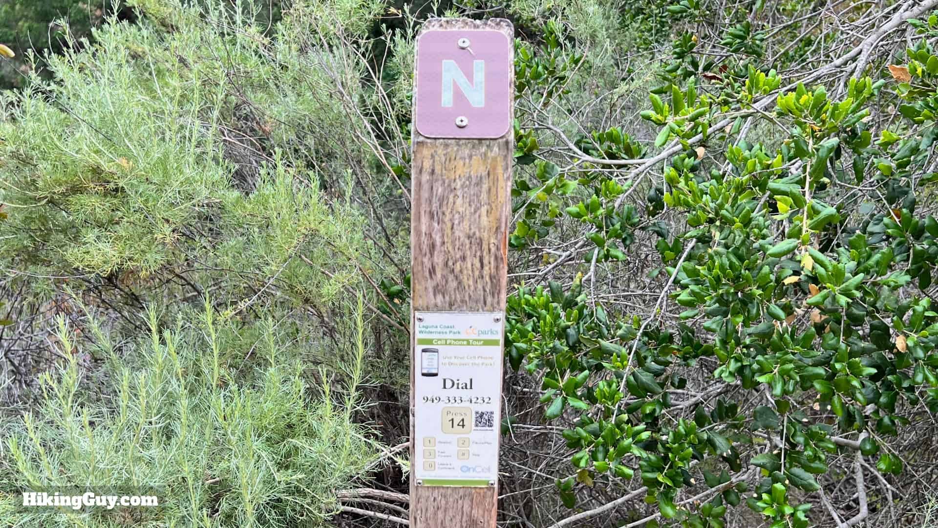 Laguna Coast Wilderness Hike Directions 1