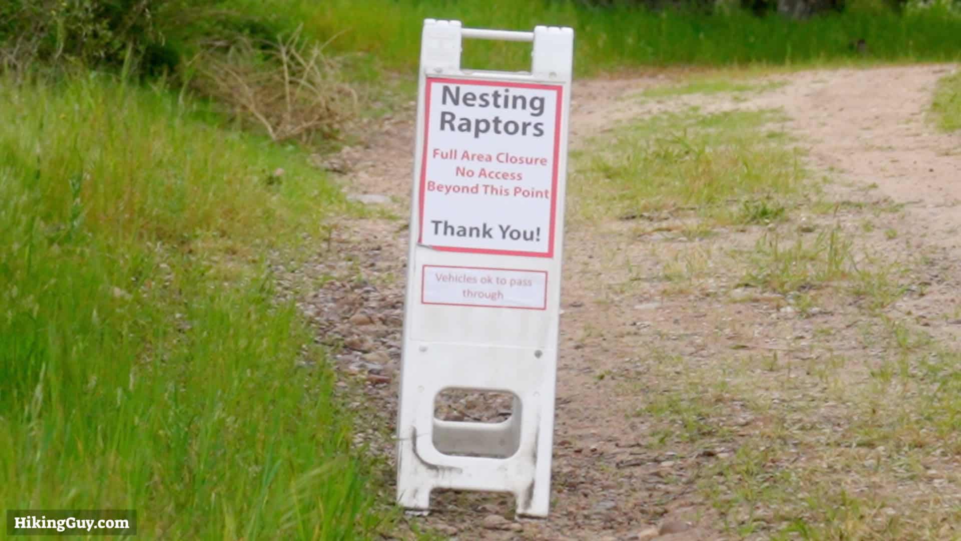 Limestone Canyon Trail Closed