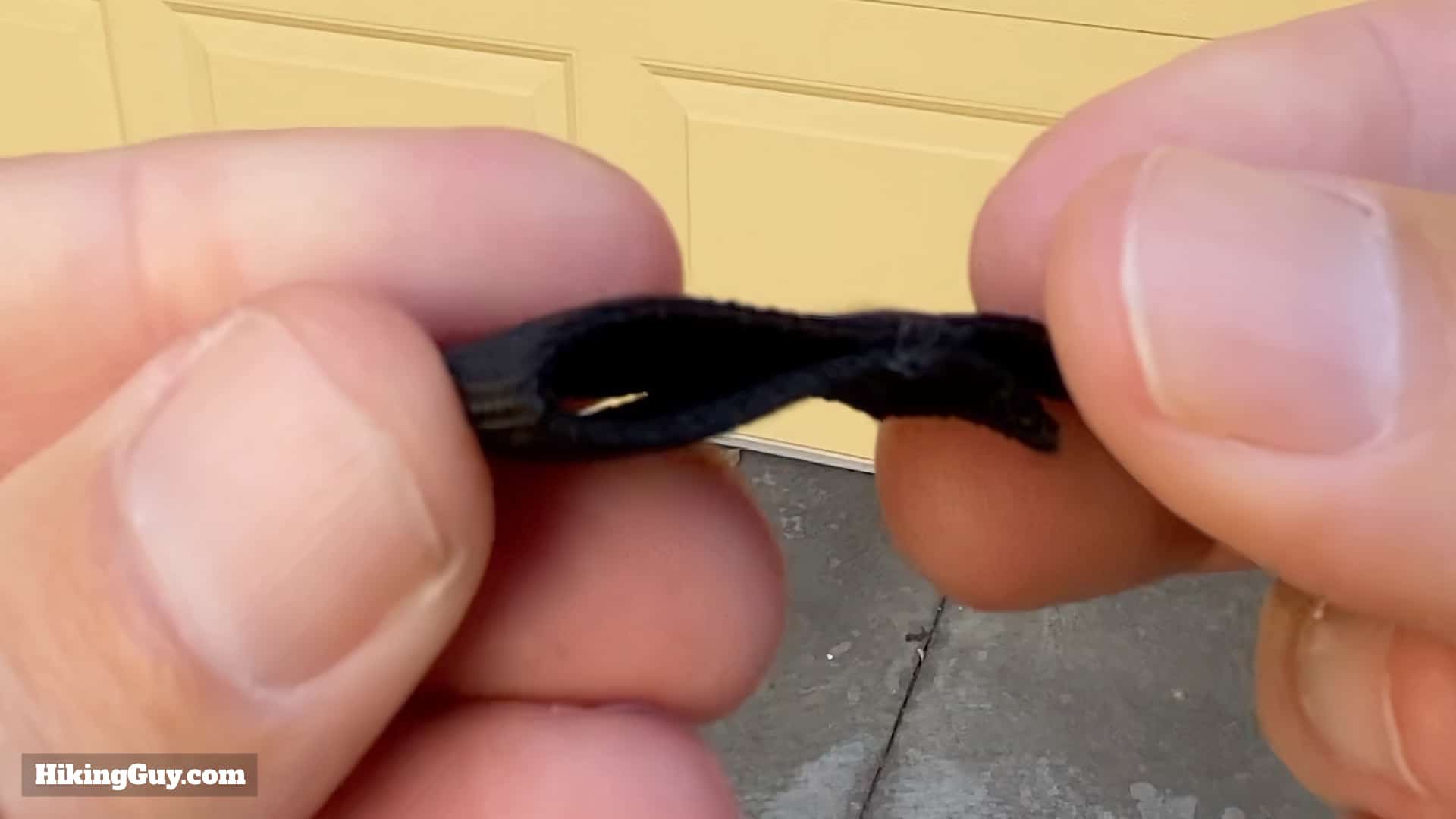 Loop At End Of Backpack Strap
