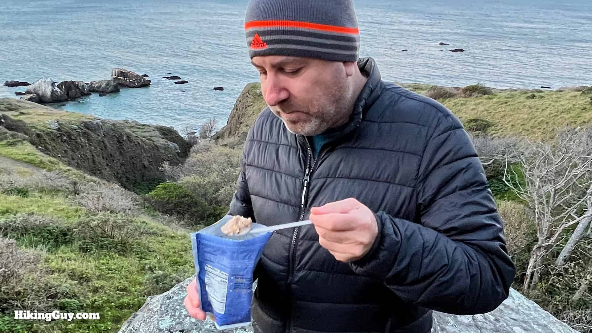 Lost Coast Camping Eating