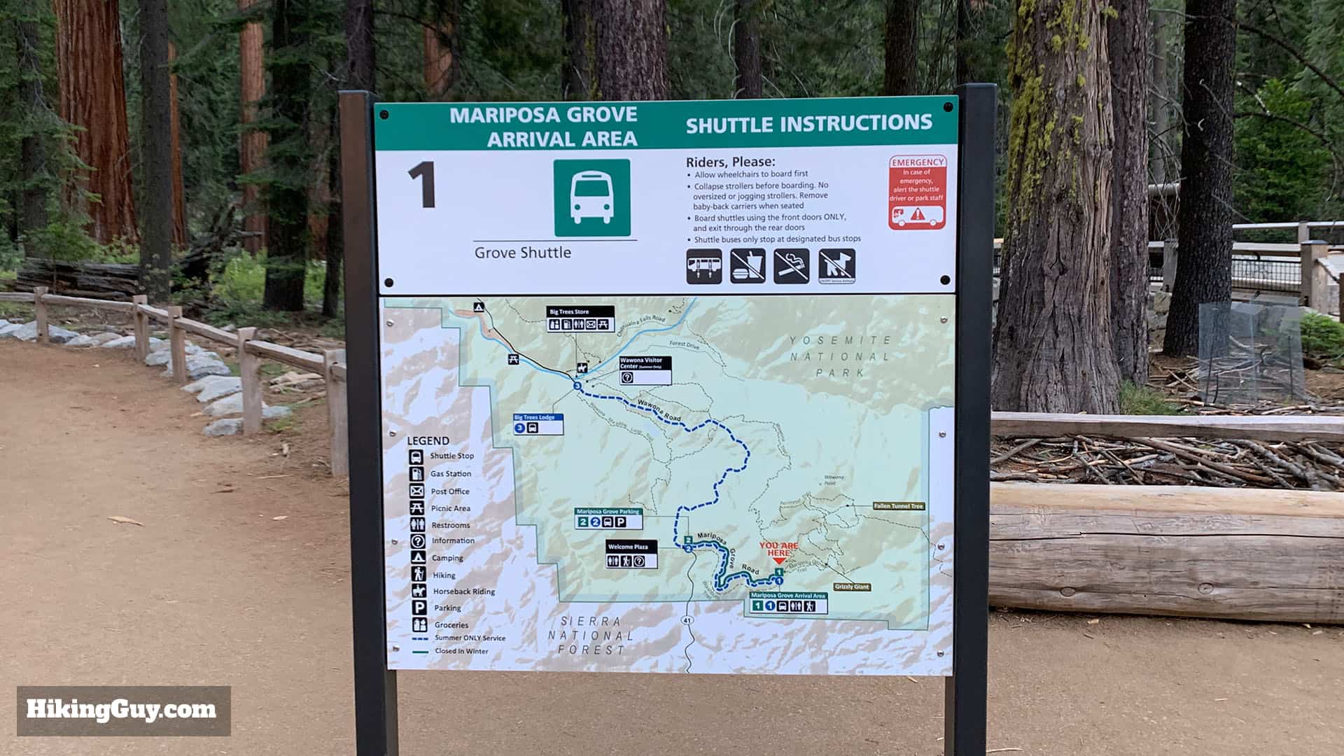 Mariposa Grove Trail 3