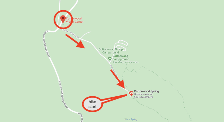 Mastodon Peak Trailhead Start