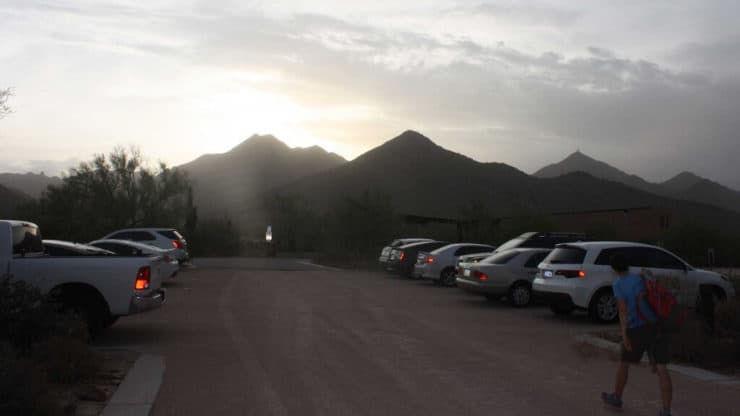McDowell Sonoran Preserve Hike parking