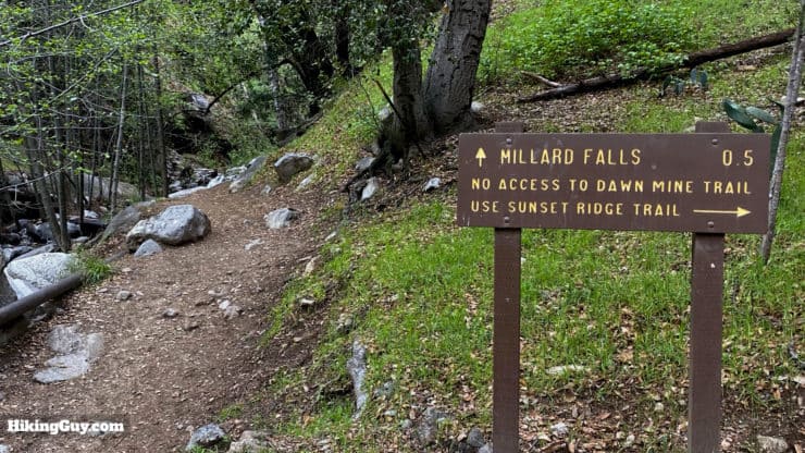 Millard Canyon Falls Trail 16