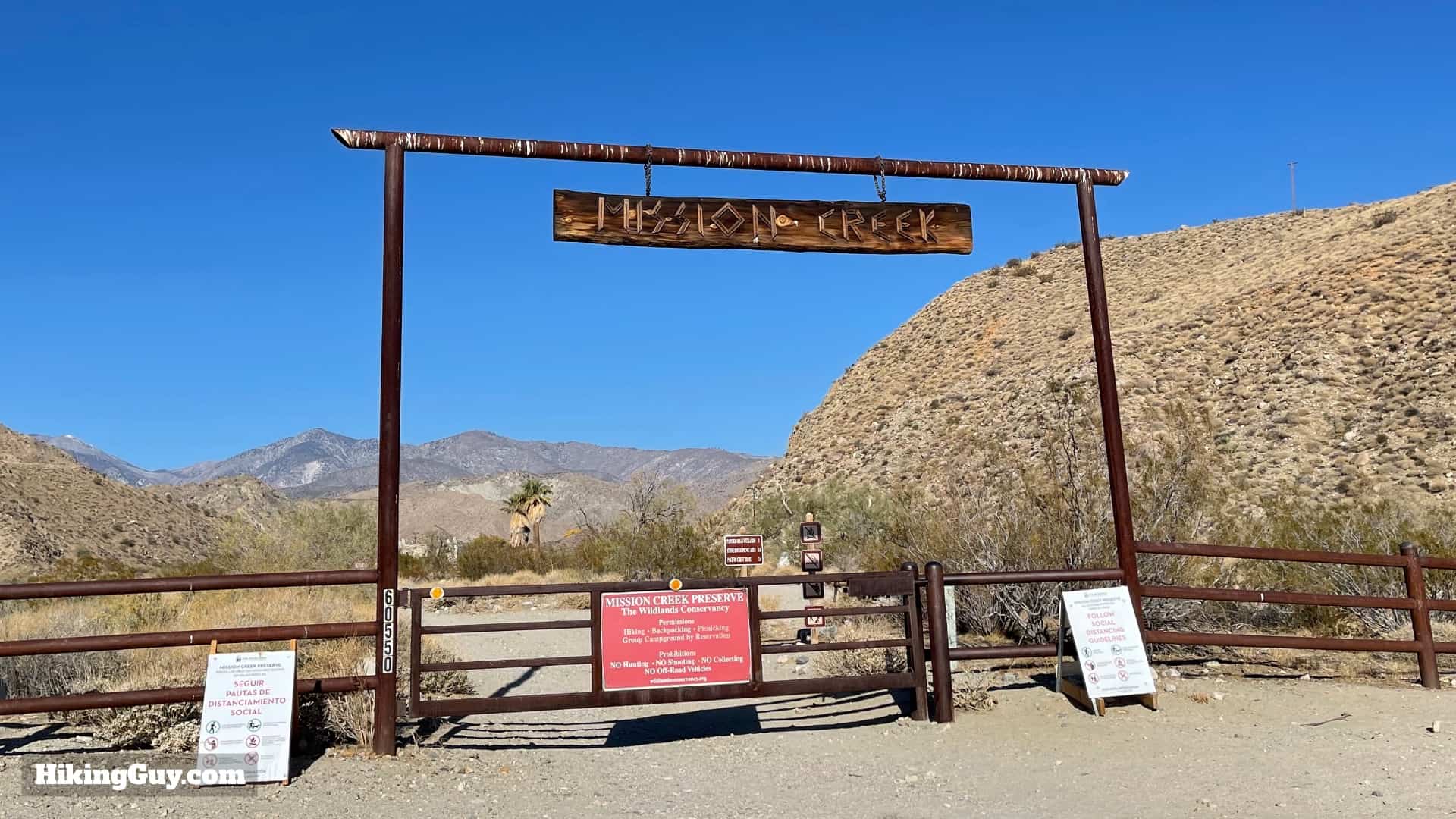Mission Creek Preserve Hike Directions 4