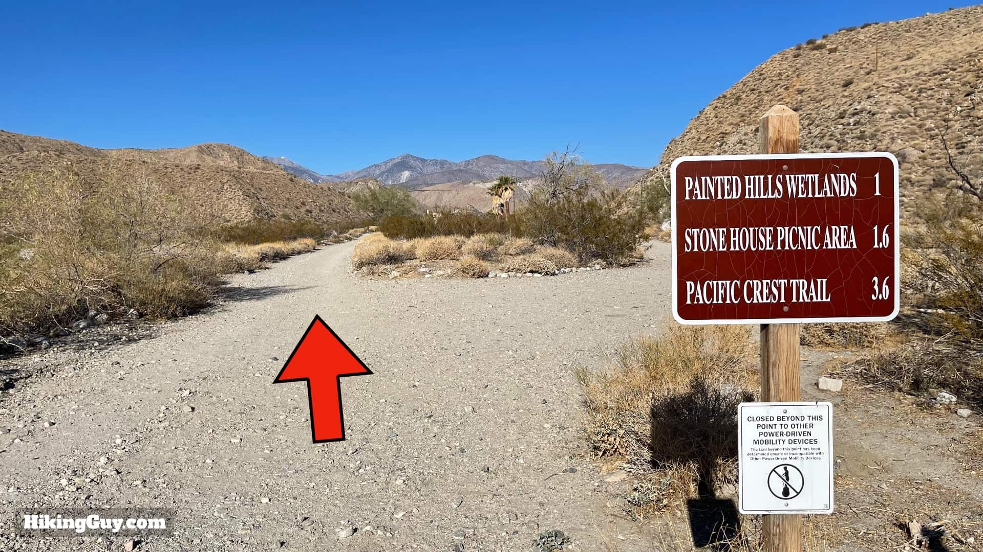 Mission Creek Preserve Hike Directions 5
