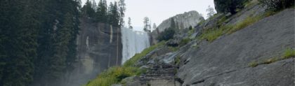 Mist Trail To Vernal Falls And Nevada Falls