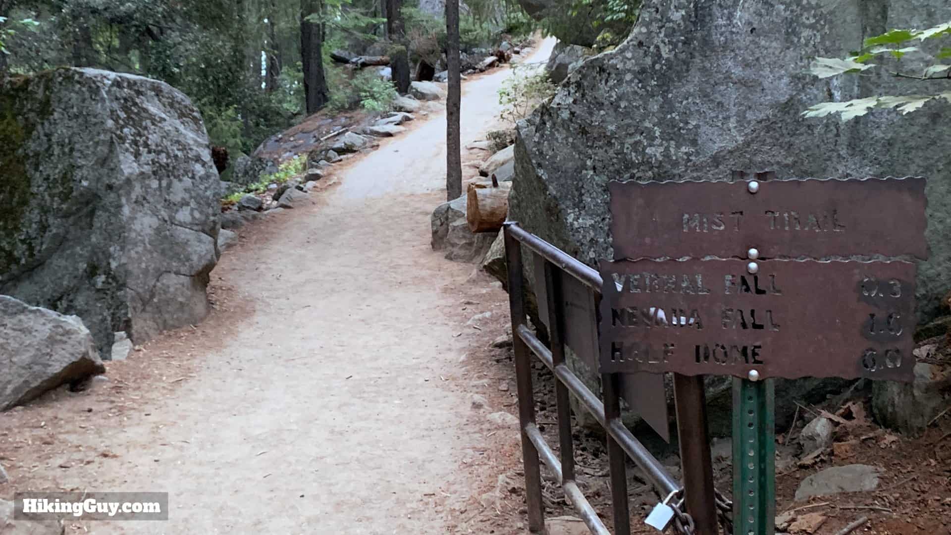 Mist Trail Yosemite Directions 15