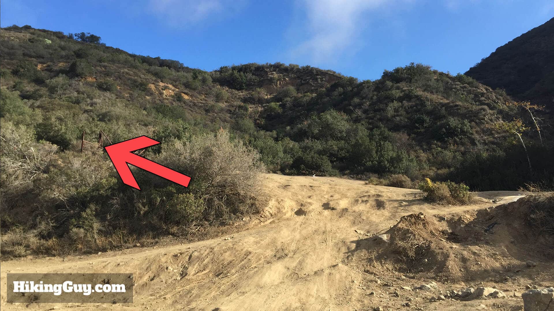 Modjeska Peak Hike trailhead