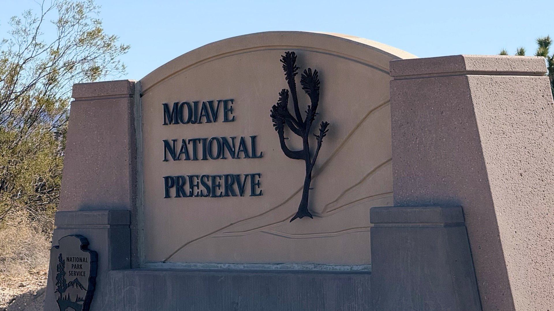 Mojave National Preserve Sign