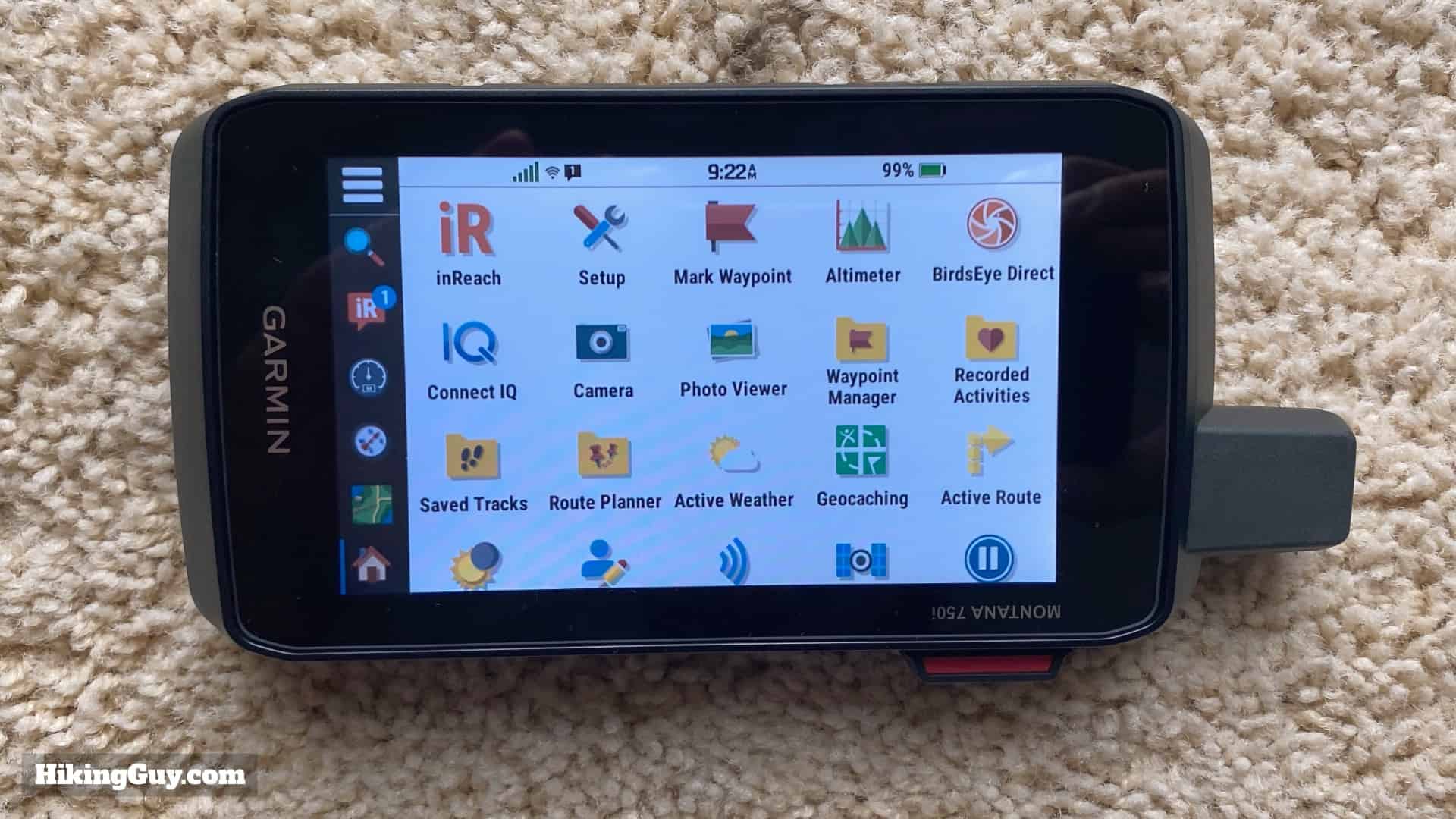 Montana 750i Landscape Mode