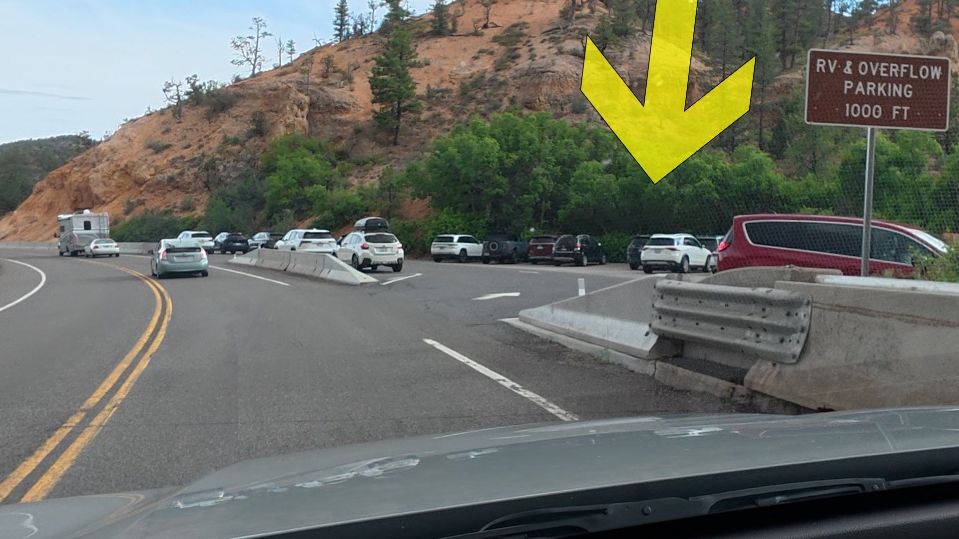 Mossy Cave Trail Parking