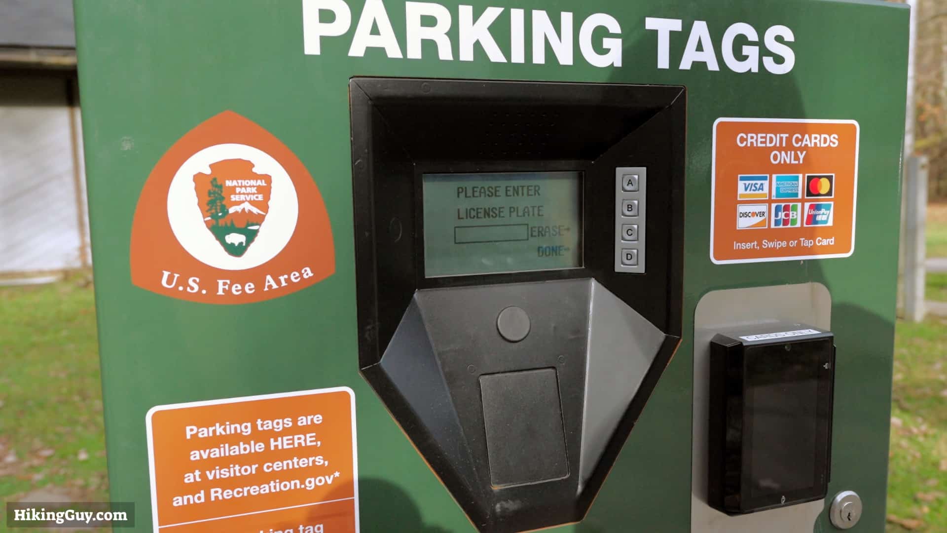 Mount Lactone Hike Parking Machine