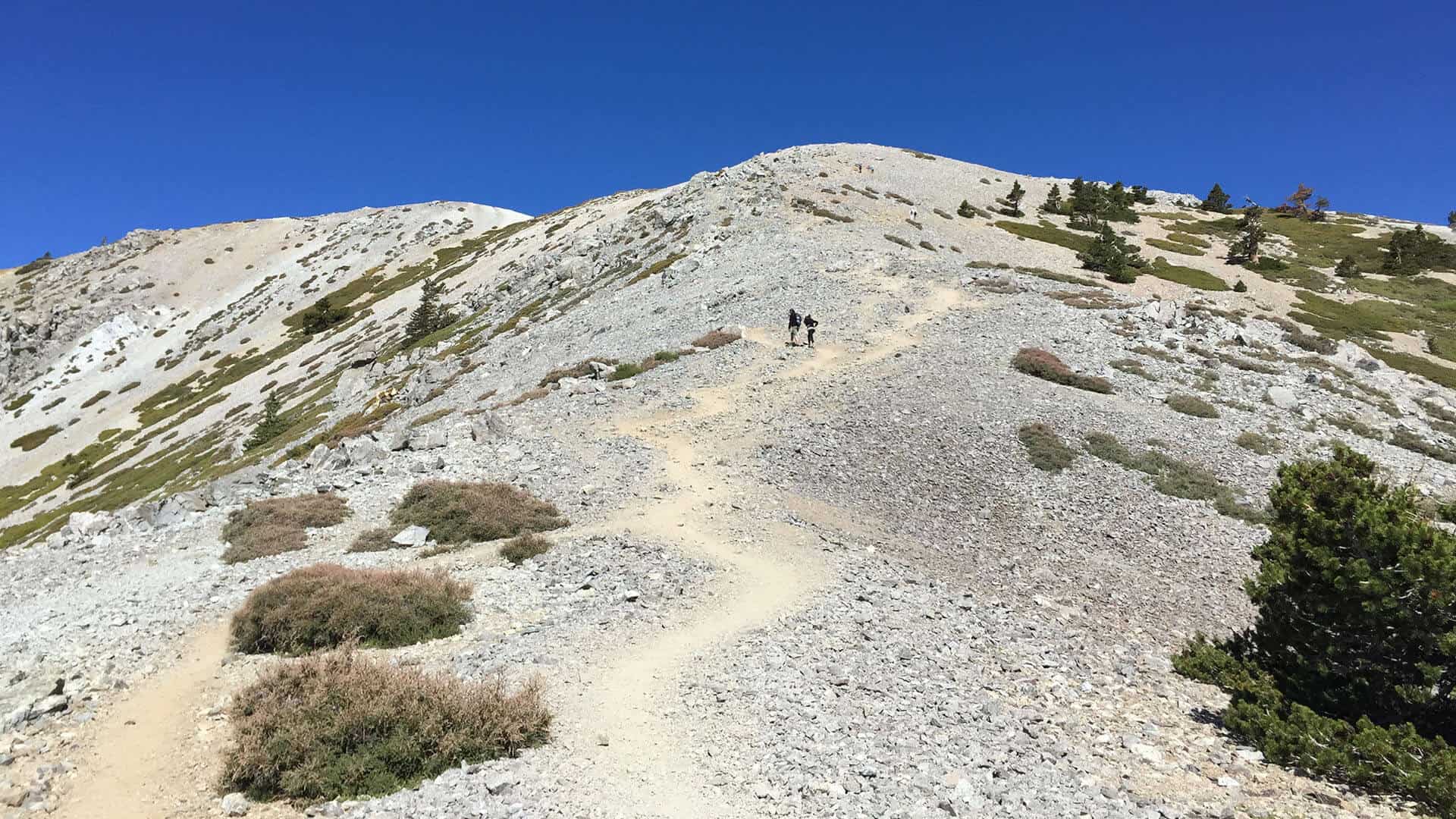 mt baldy hike trail