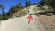 mt baldy hike trail goes up