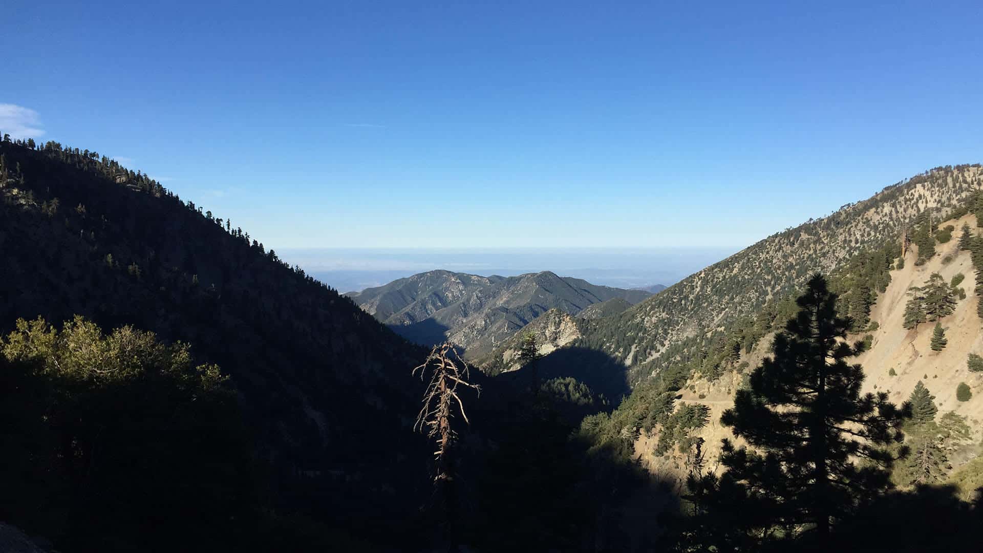 mt baldy hike views