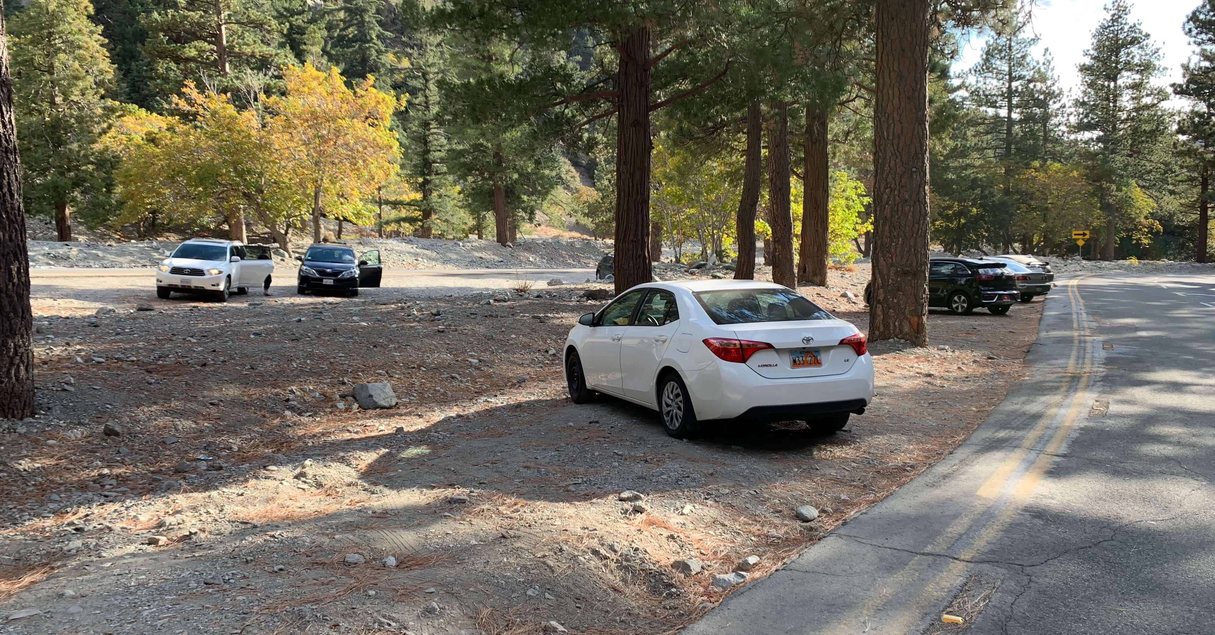 Mt Baldy Parking