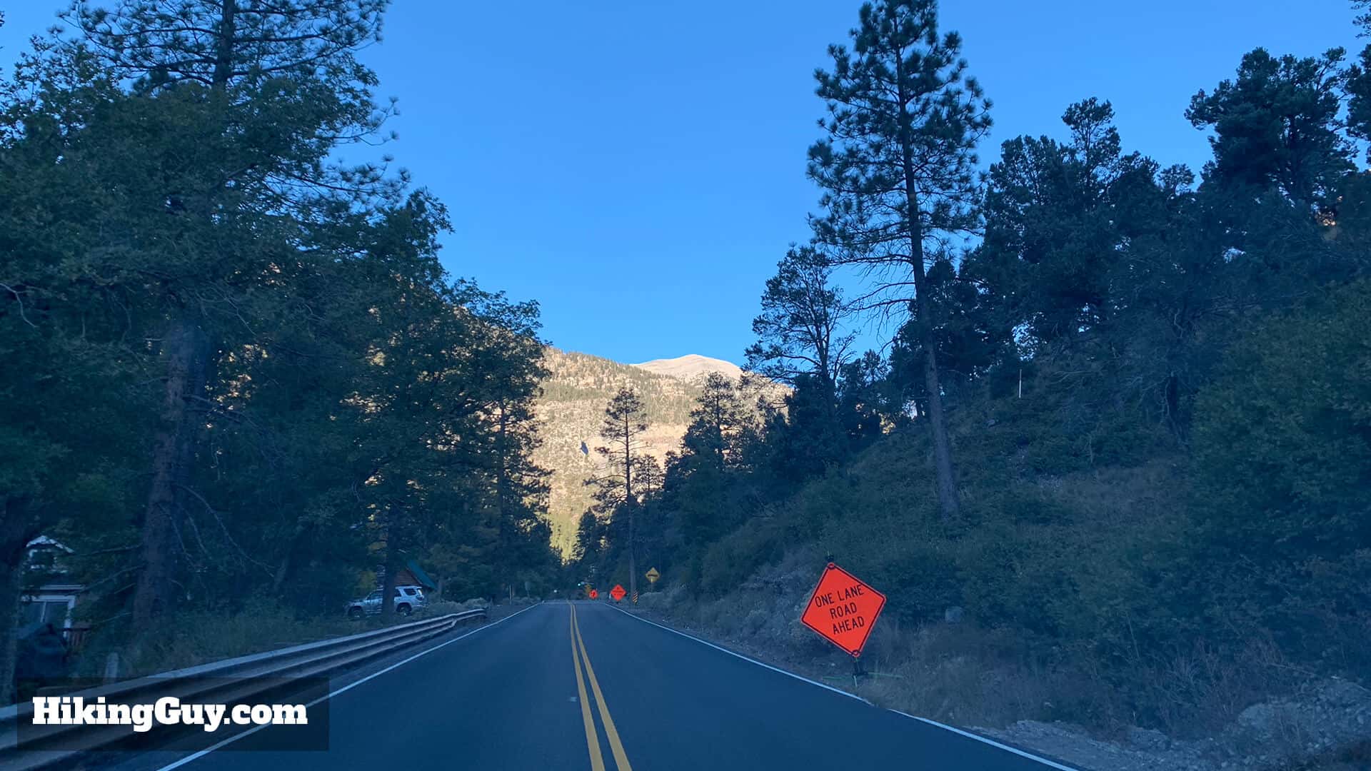 Mt Charleston Peak Hike Directions 2