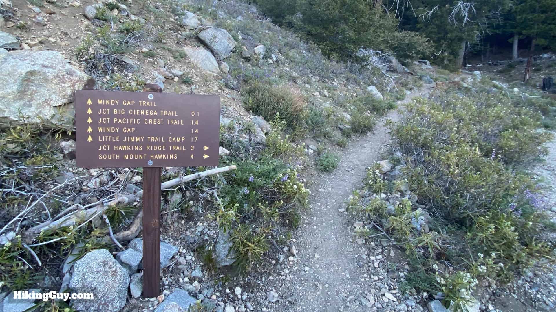Mt Hawkins Loop Hike Directions 11