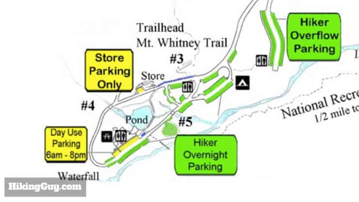 mt whitney hike parking