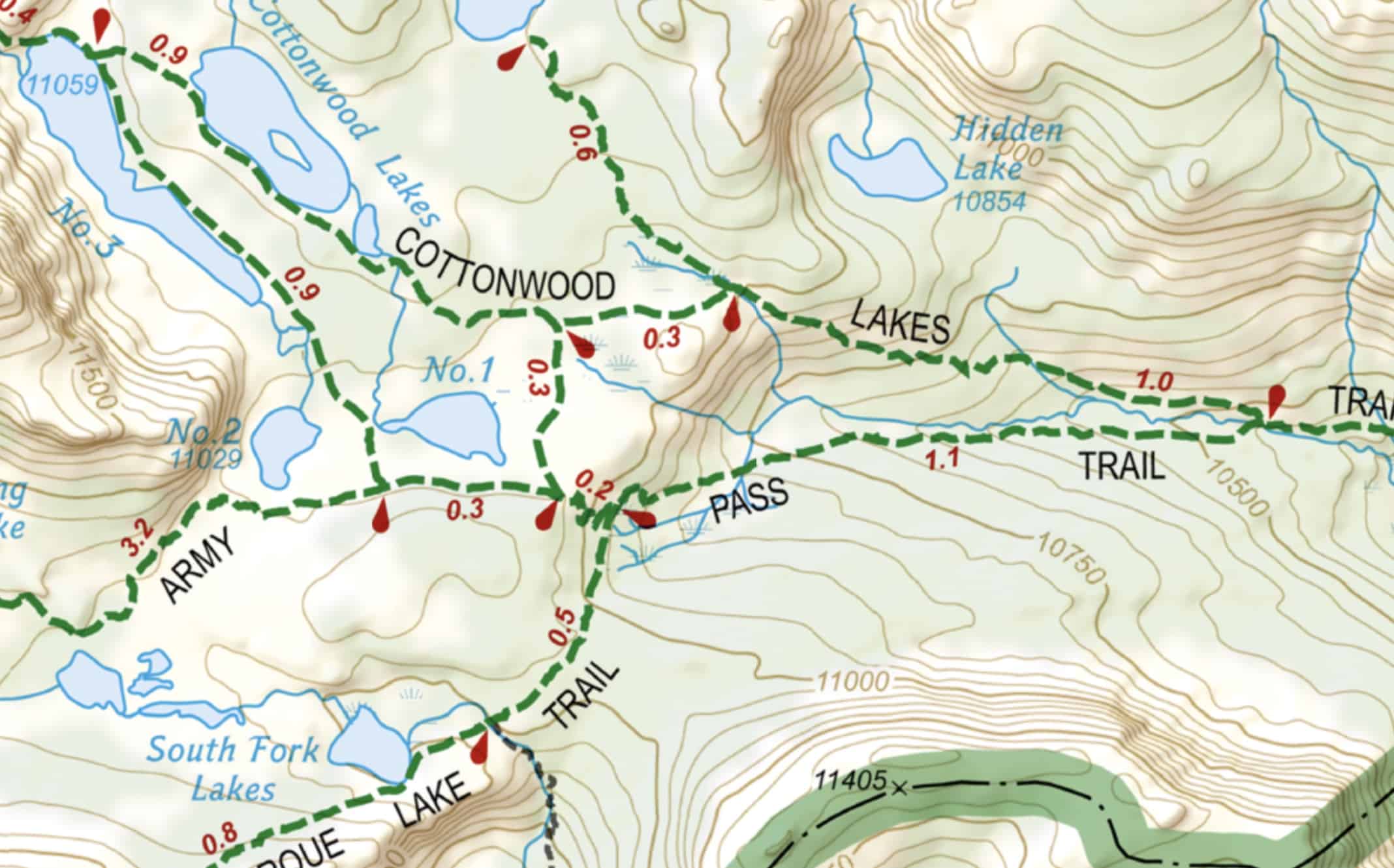 Nat Geo Topo Map