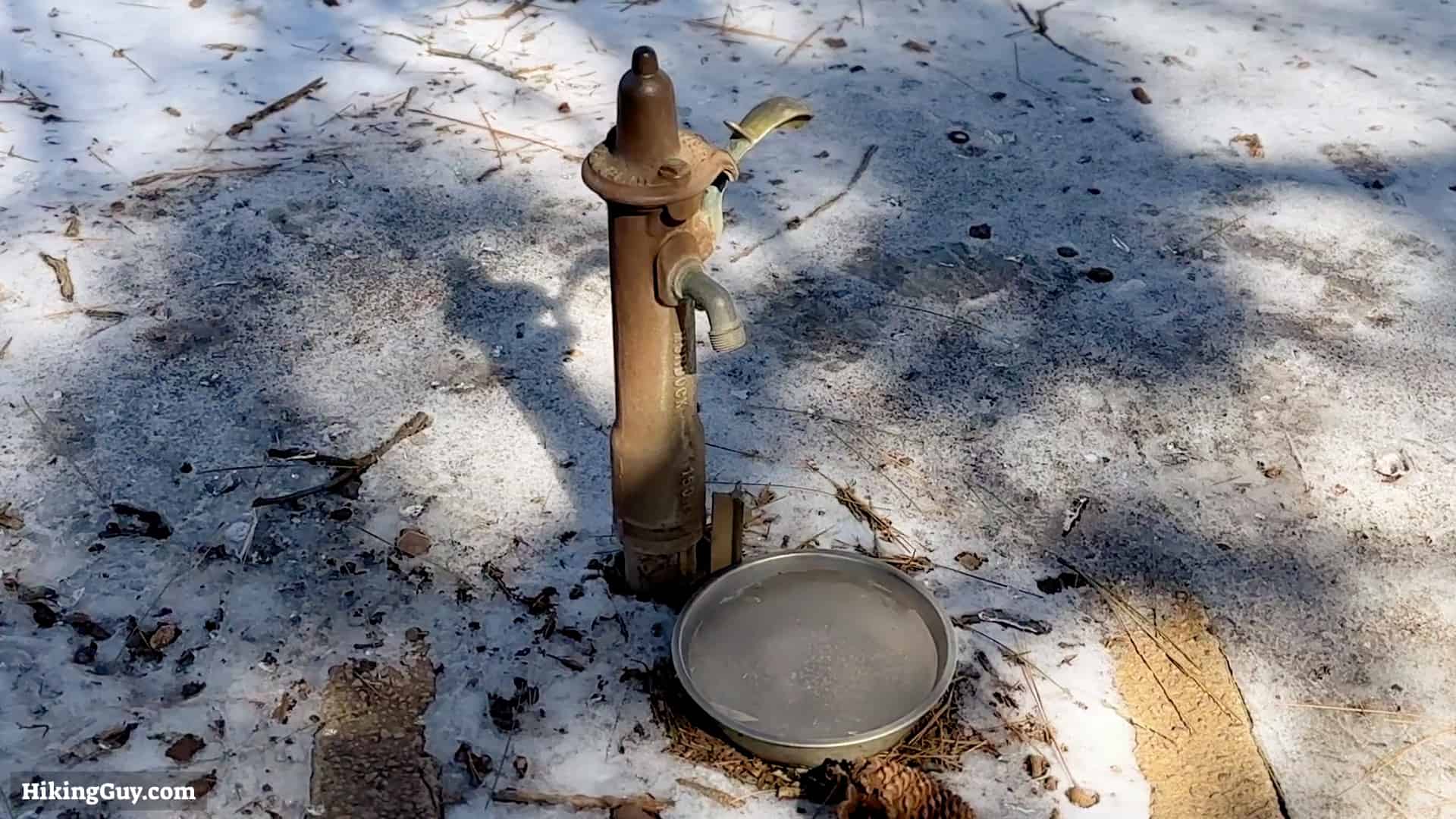 Nobel Canyon Water Spigot