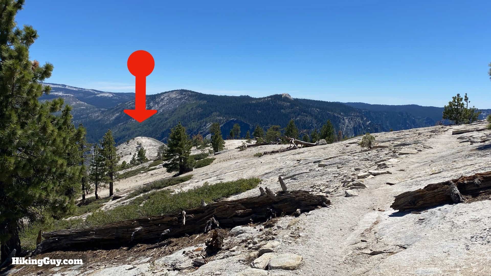 North Dome Hike Directions 22