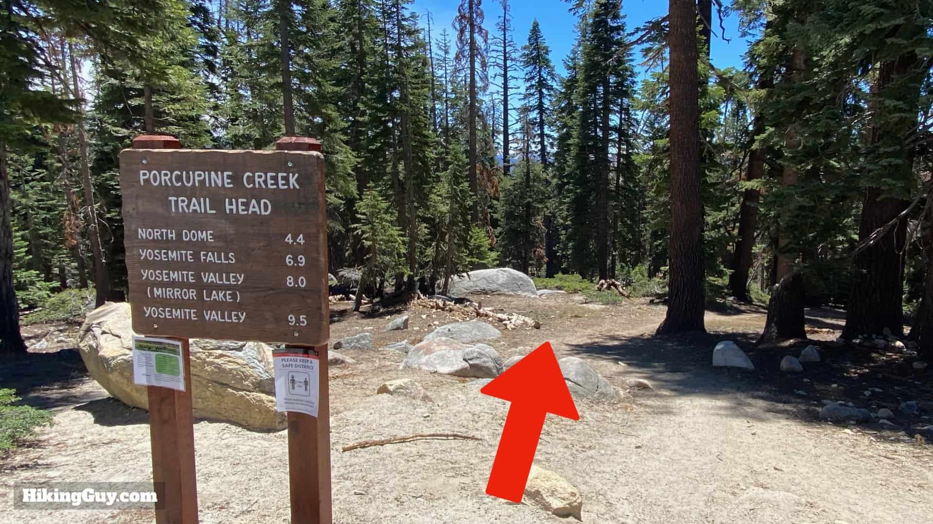 North Dome Hike Directions 4