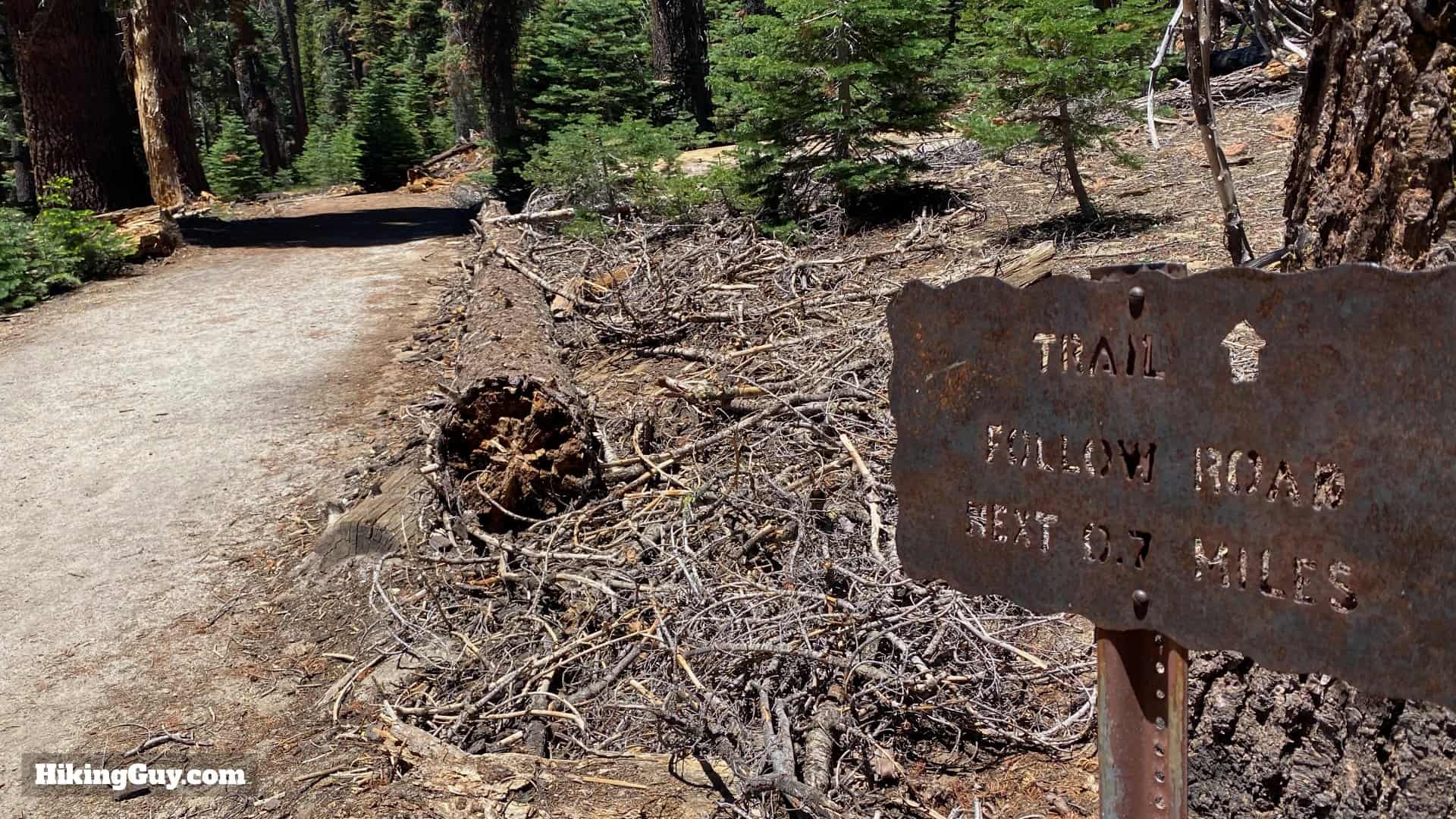 North Dome Hike Directions 5