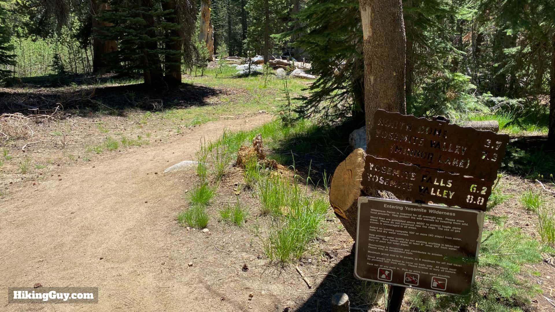 North Dome Hike Directions 6