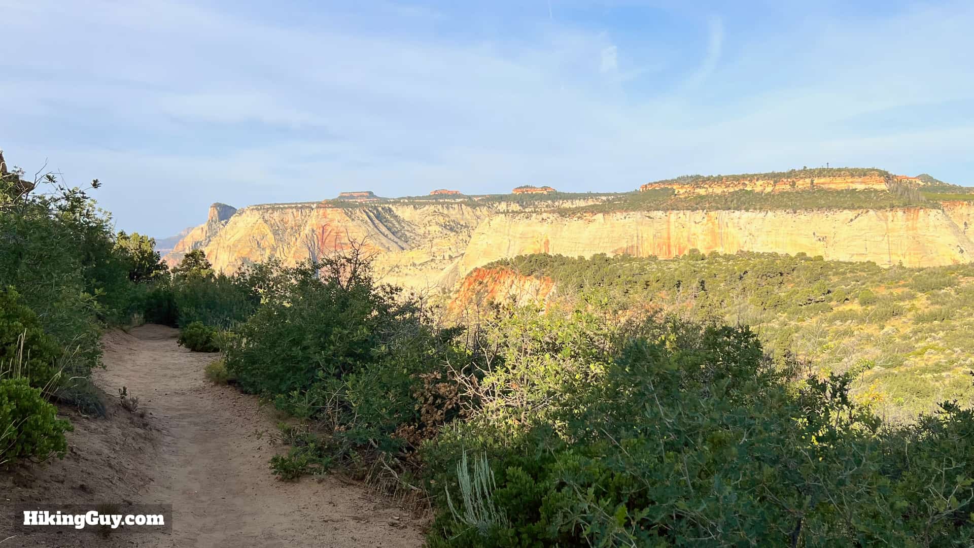 Observation Point From The East Mesa Trail Directions 18