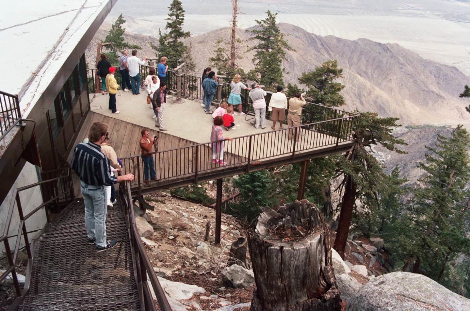 Palm Springs Aerial Tramway Hike To Mt San Jacinto HikingGuy Com   Palm Springs Tram Mountain Station 1536x1018 