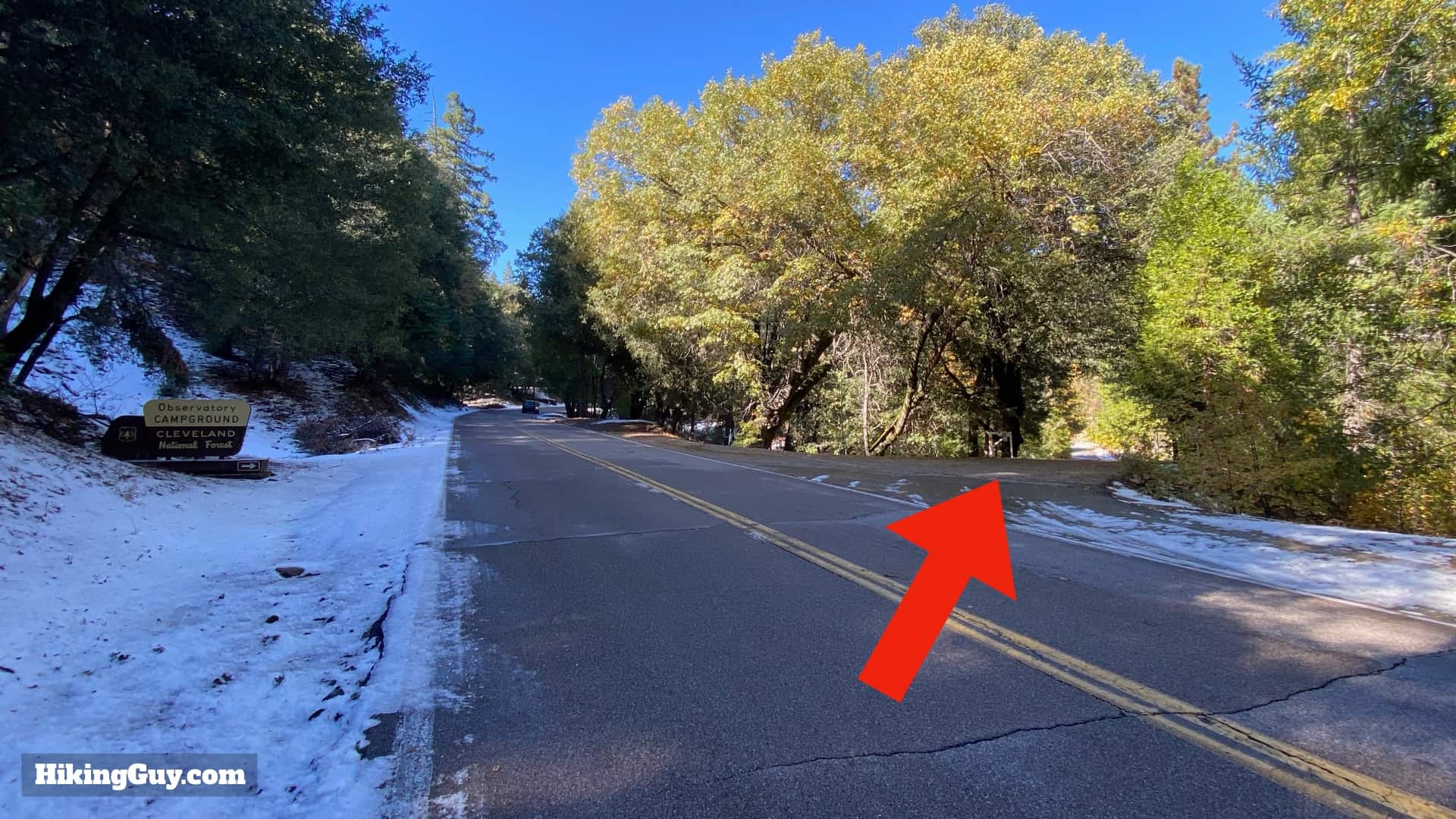 Palomar Mountain Observatory Trail 1