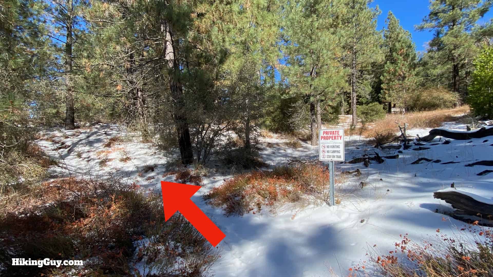 Palomar Mountain Observatory Trail 22