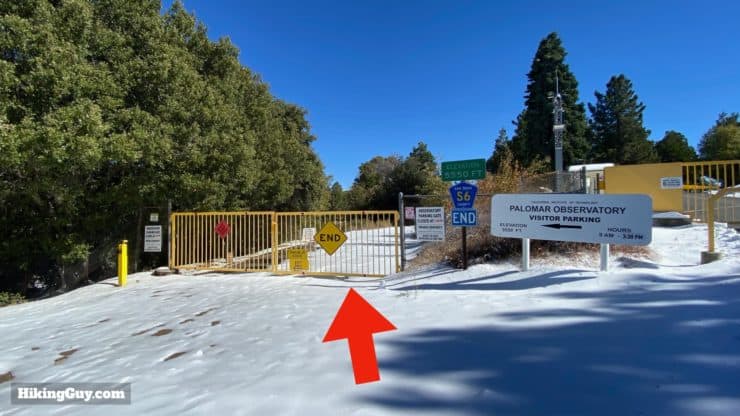 Palomar Mountain Observatory Trail 30