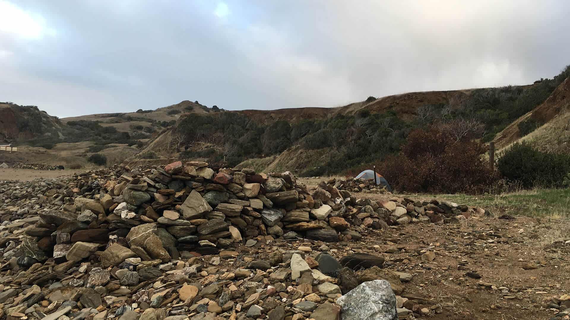 Parsons Landing campsite 