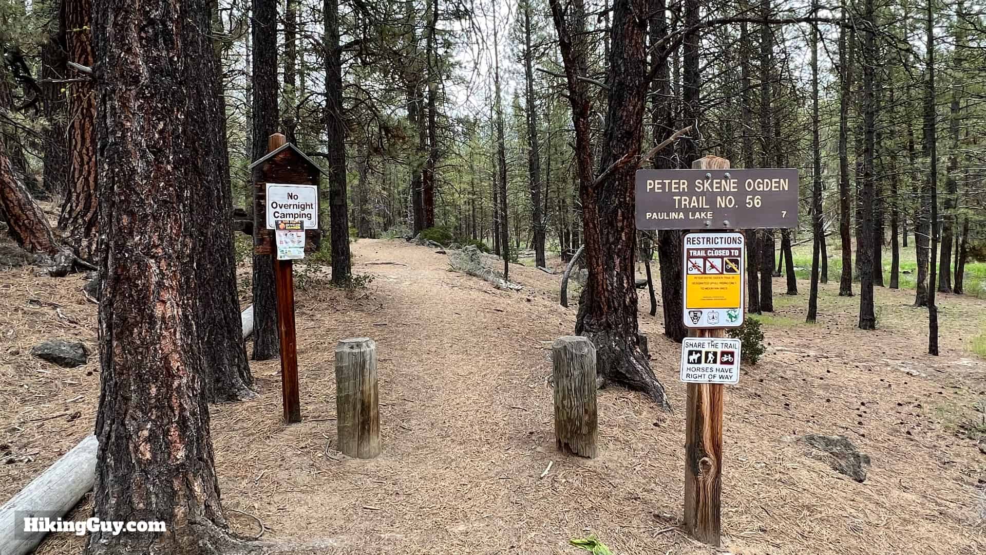 Peter Skene Ogden Trail Directions 16