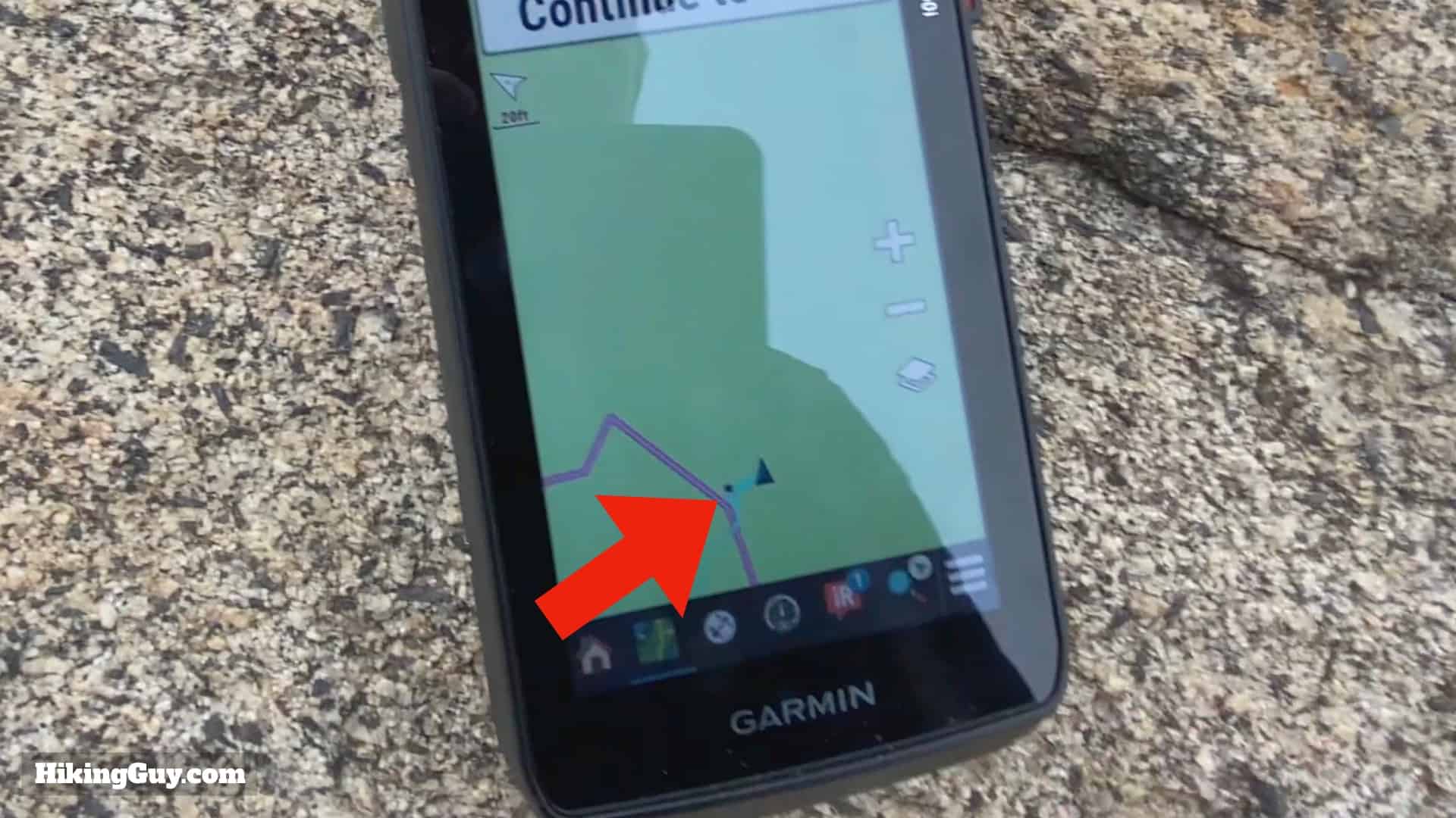 Photo Marker On Garmin Montana