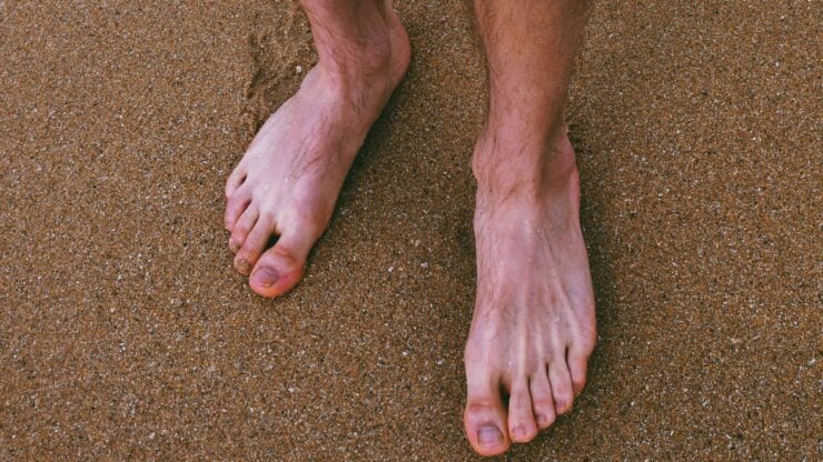 Barefoot walking builds foot strength while preventing pain and
