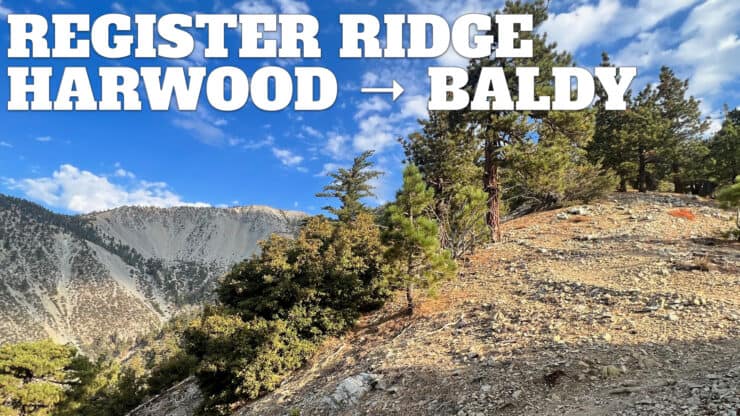 Register Ridge to Mount Hardwood & Baldy