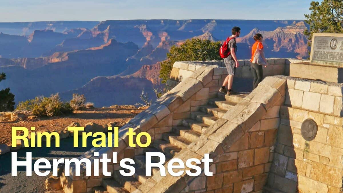 South Rim Trail to Hermit's Rest
