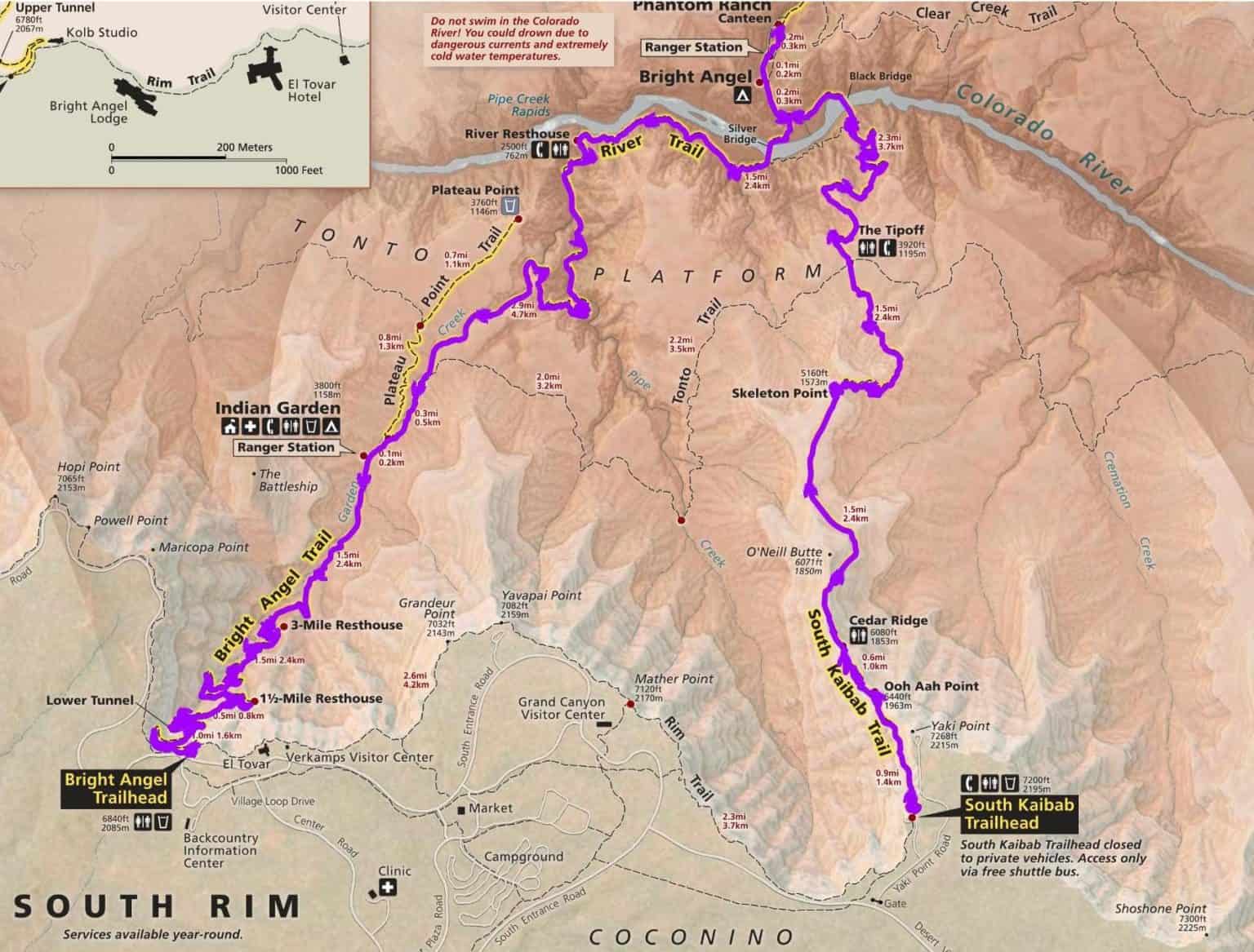 Grand Canyon Rim To River Hike Guide 1302