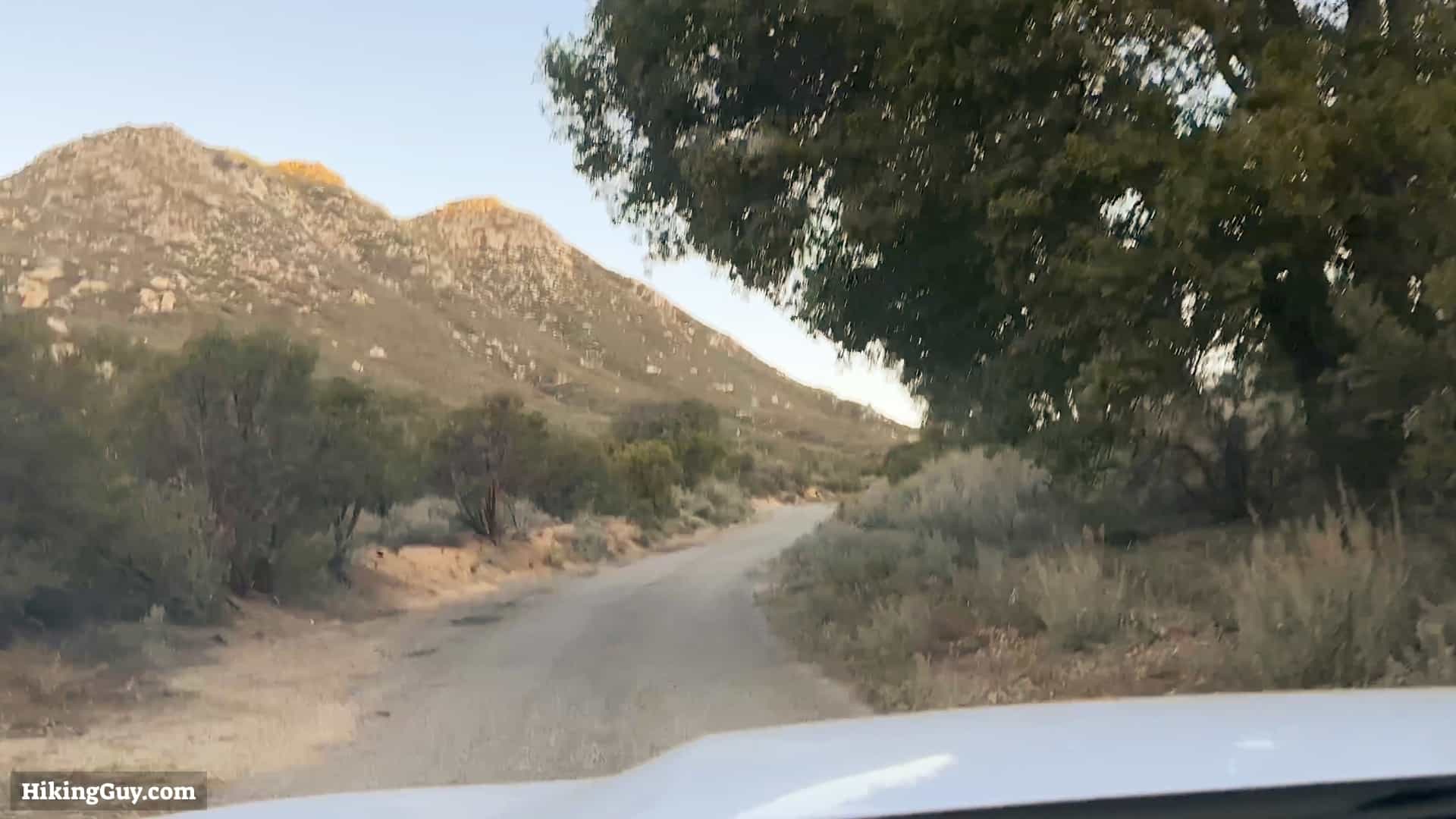 Road To Noble Canyon Trail